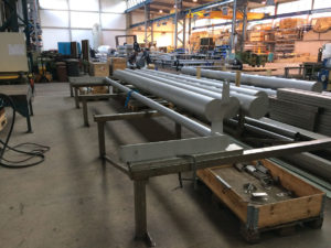 1st delivery - tensioning shafts (2)